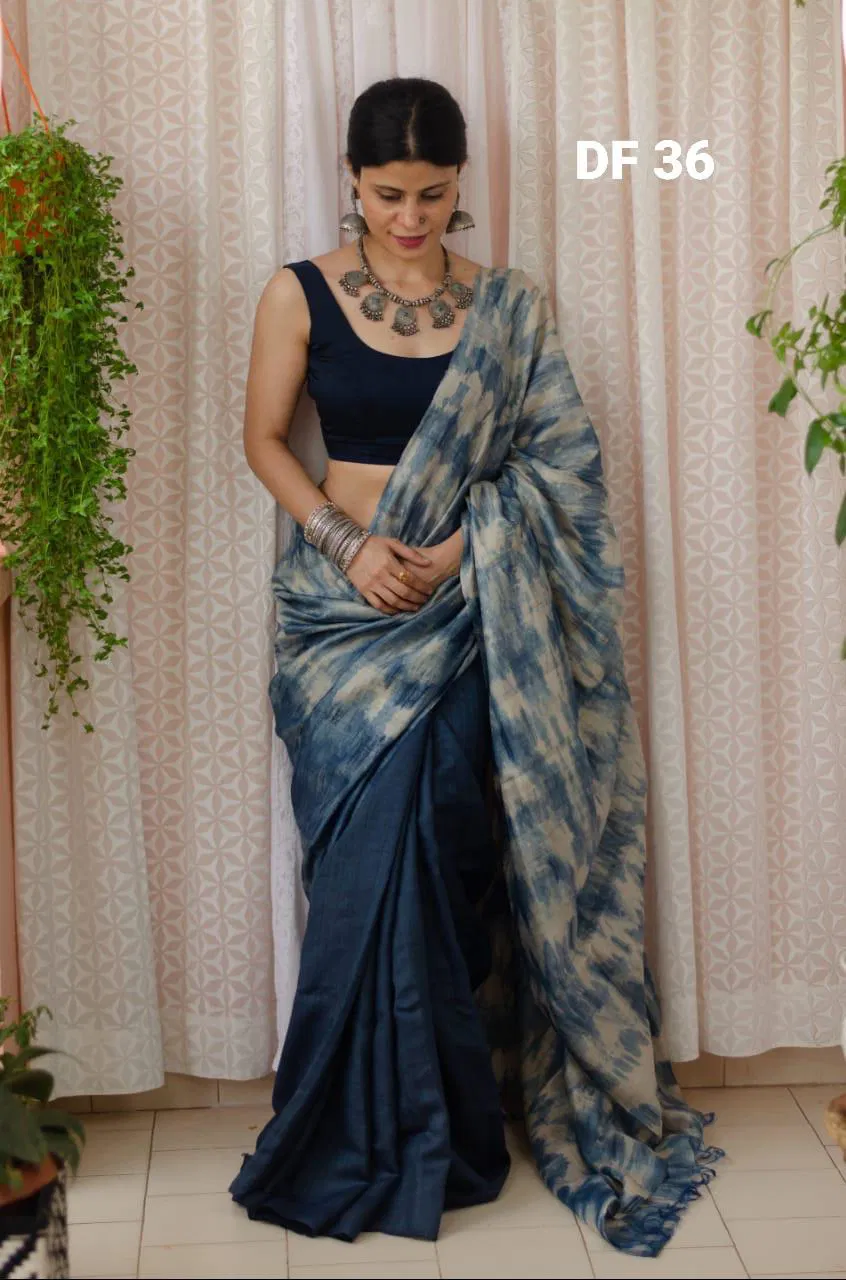 Df 36 George's Premium Chanderi Digital Printed Saree Catalog 
